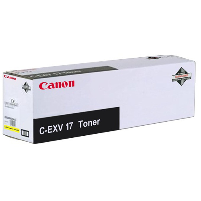 TОНЕР КАСЕТА ЗА CANON IR C4080i/C4580i - TYPE C-EXV17 - Yellow - PN CF0259B002[AA] -  495 gr