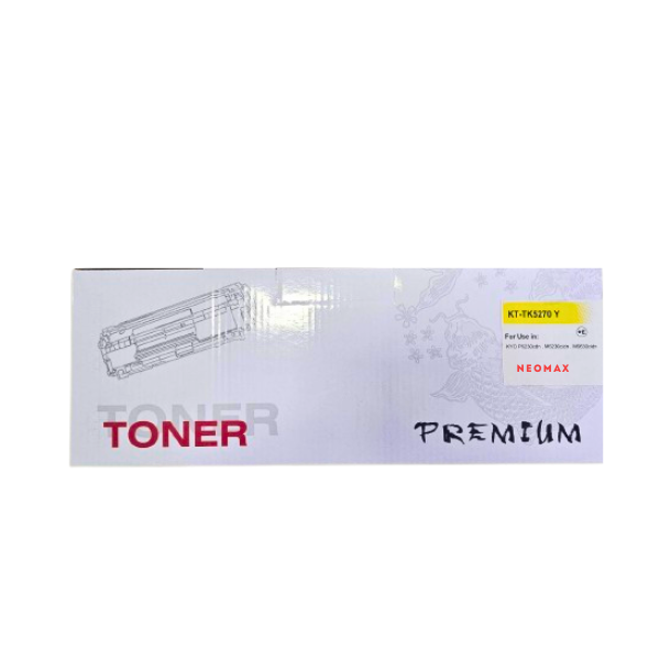 КАСЕТА ЗА KYOCERA Ecosys M-Serie 6230/6630/P-Serie 6230 - Yellow - 1T02TVANL0 - TK5270Y (TK-5270Y) - PN KT-TK5270Y - NEOMAX