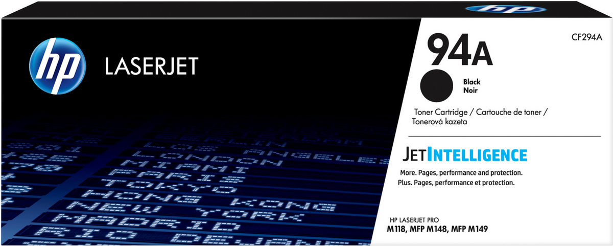 Тонер касета за HP LaserJet Pro MFP M148 Series/Pro M118 - Toner - /94A/ / CF294A - Black - PN CF294A