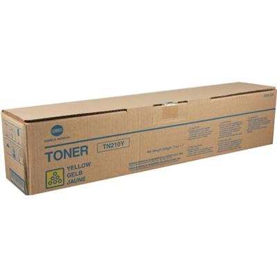 ТОНЕР КАСЕТА ЗА KONICA MINOLTA BIZHUB C250/C250P/C252 - Yellow - TN210Y (TN-210Y) - PN 8938510