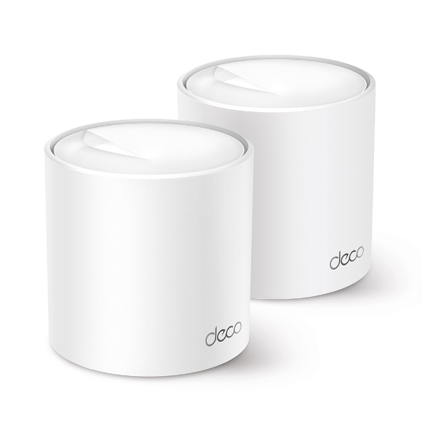 Безжична Wi-Fi система TP-LINK Mesh-WLAN-System X50 / Deco X50(2-Pack) - White - Double pack - PN Deco X50(2-Pack)
