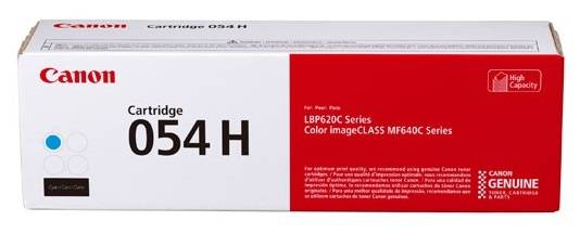 КАСЕТА ЗА CANON i-SENSYS LBP620C series/i-SENSYS MF640C Series - Cyan - HIGH CAPACITY - CRG-054HC (CRG054HC) - PN 3027C002AA