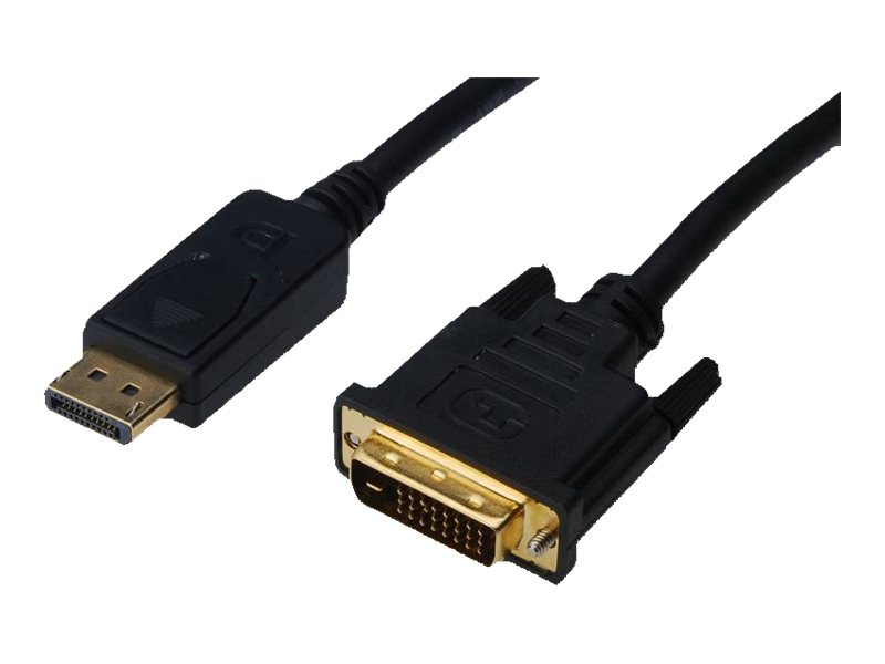КАБЕЛ DIGITUS - DisplayPort 1.1 to DVI - 2,0 m - Black - PN AK-340306-020-S