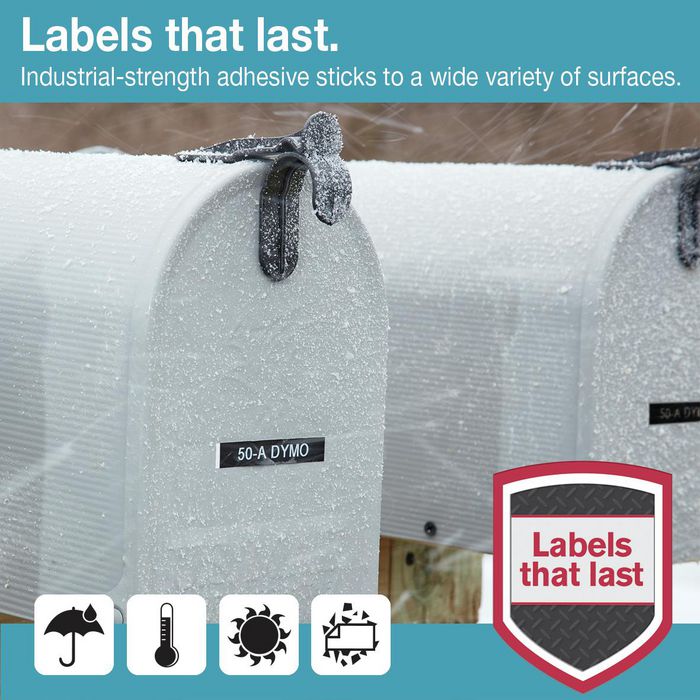 Лента за етикетни принтери Dymo Label 1978364 - Black on White - PN 1978364