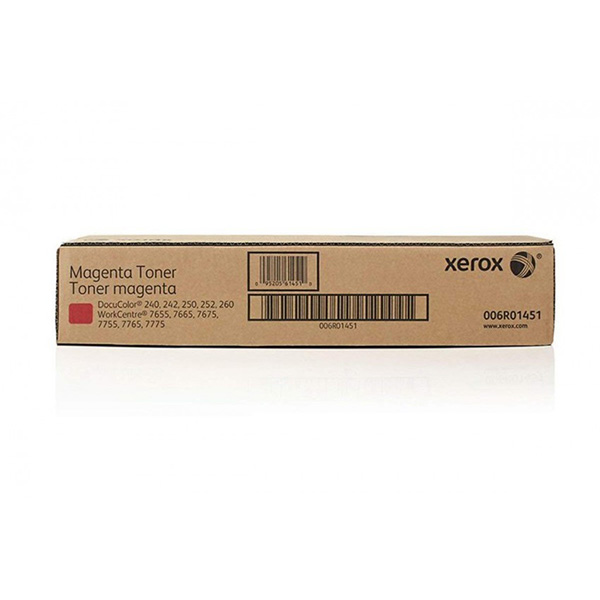 КОМПЛЕКТ 2 КАСЕТИ ЗА XEROX Work Centre 7655/7665/7675/7755/7765/7775/DocuColor 240/242/252/252/260 - Magenta - TWIN PACK - PN 006R01451