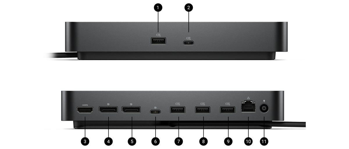 Докинг станция Dell Docking station SD25 / 210-BRFM Black (DELL-SD25) - PN 210-BRFM