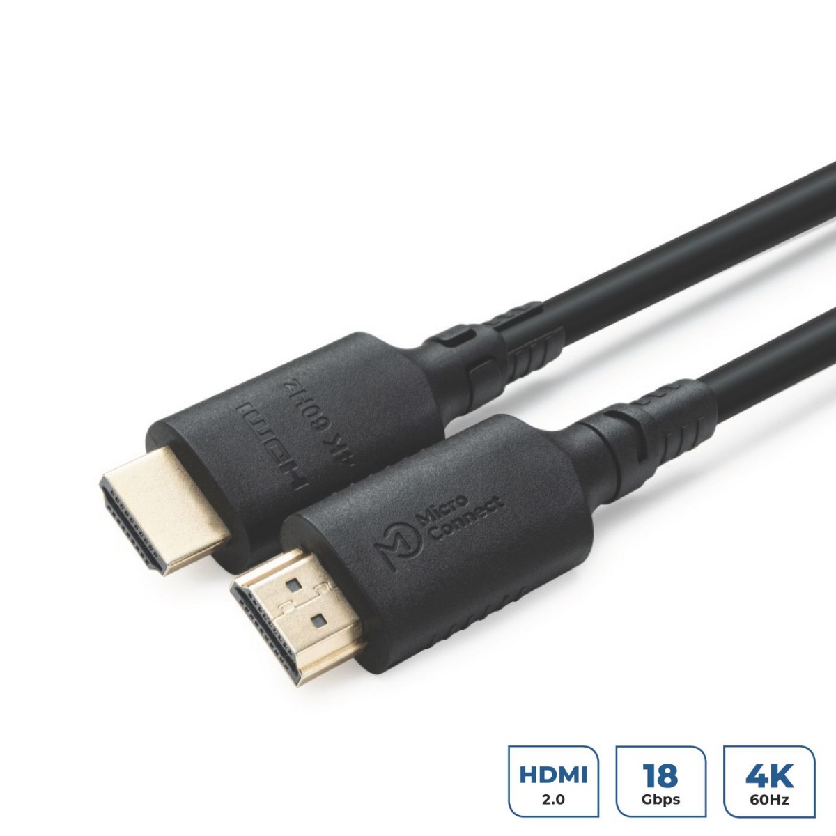 КАБЕЛ MICROCONNECT HDMI - 2m - Black - PN MC-HDM19192V2.0
