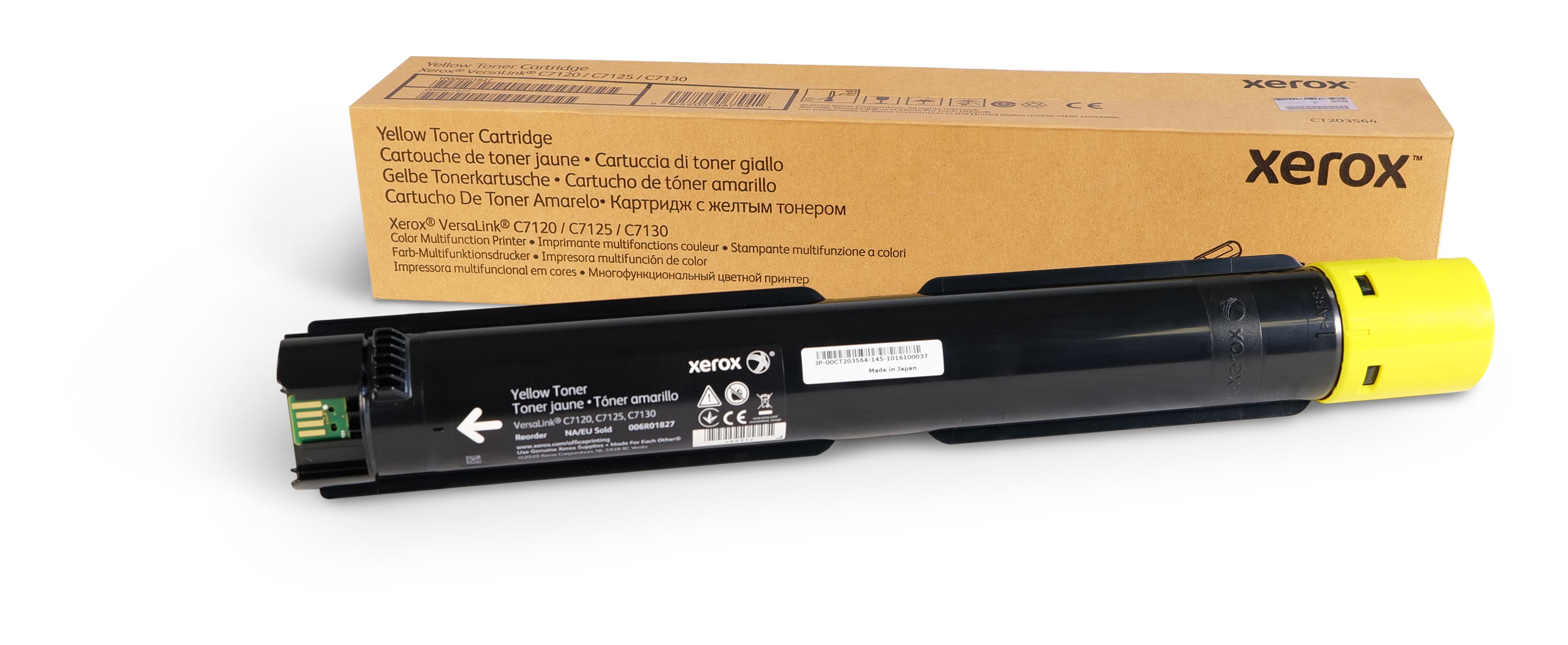 Тонер касета за Xerox VersaLink C7100 Series - Toner - 006R01827 - Yellow - PN 006R01827