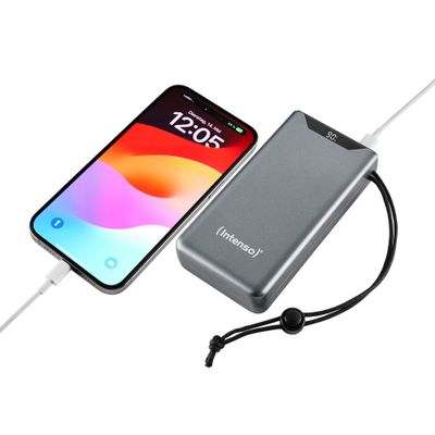 Външна батерия Intenso power bank F20000 - 20000 mAh - Gray - PN 7332054