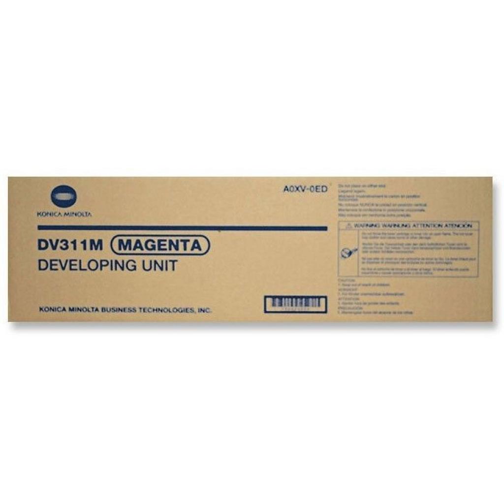 ДЕВЕЛОПЕРЕН МОДУЛ ЗА KONICA MINOLTA BIZHUB C220/C280/C360 - Magenta - DEVELOPER UNIT - DV311M (DV-311M) -  PN A0XV0ED
