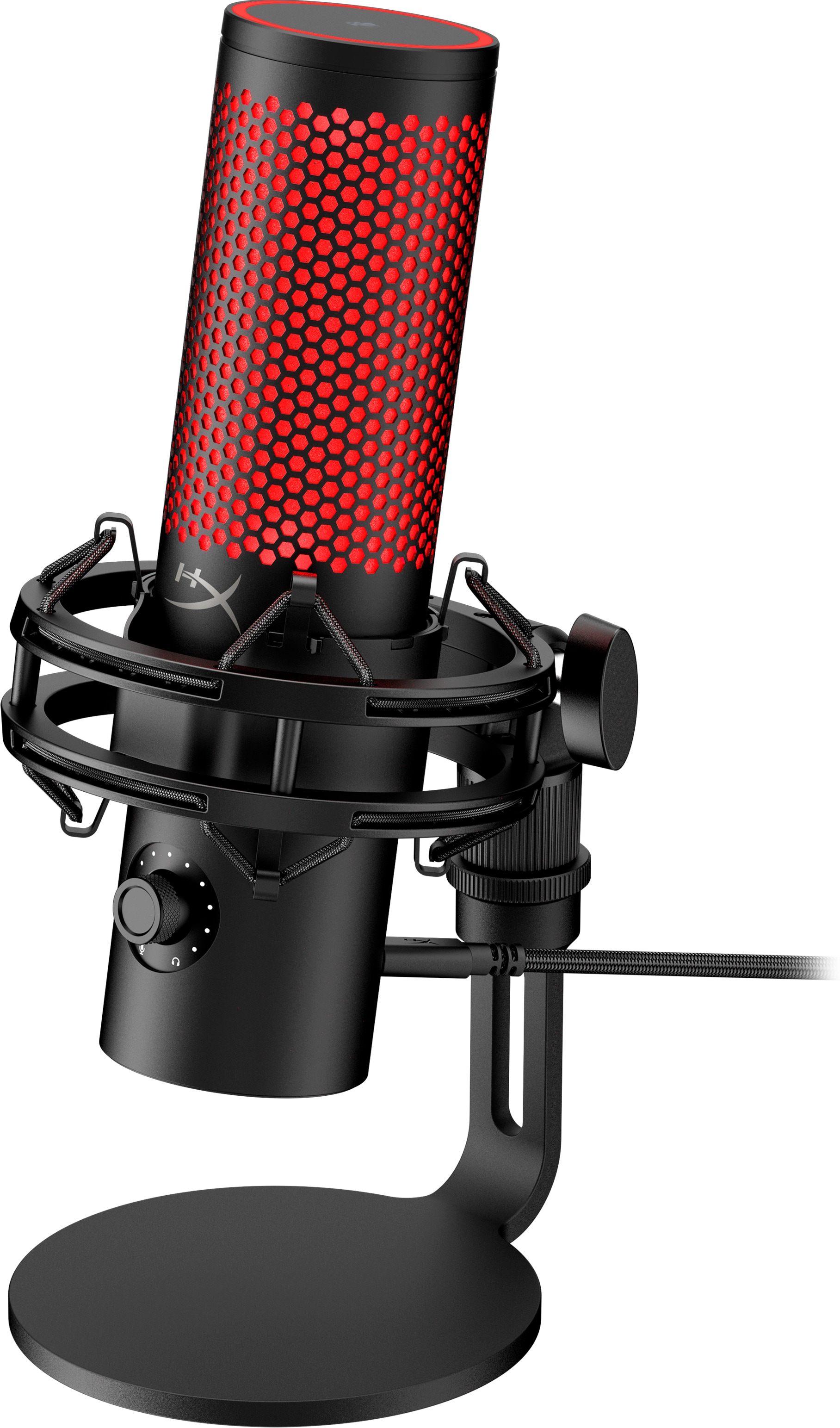 Микрофон HyperX Microphone QuadCast 2 / 872V1AA Red/Black - PN 872V1AA