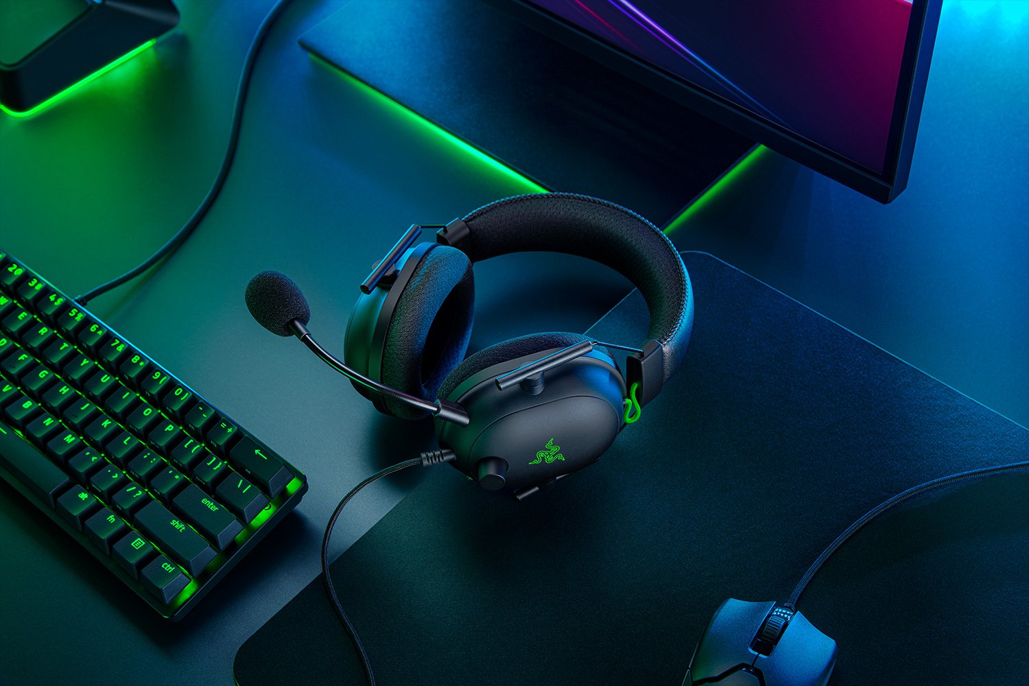 Гейминг слушалки Razer Headset BlackShark V2 X / RZ04-04570100-R3M1 - Black - PN RZ04-04570100-R3M1