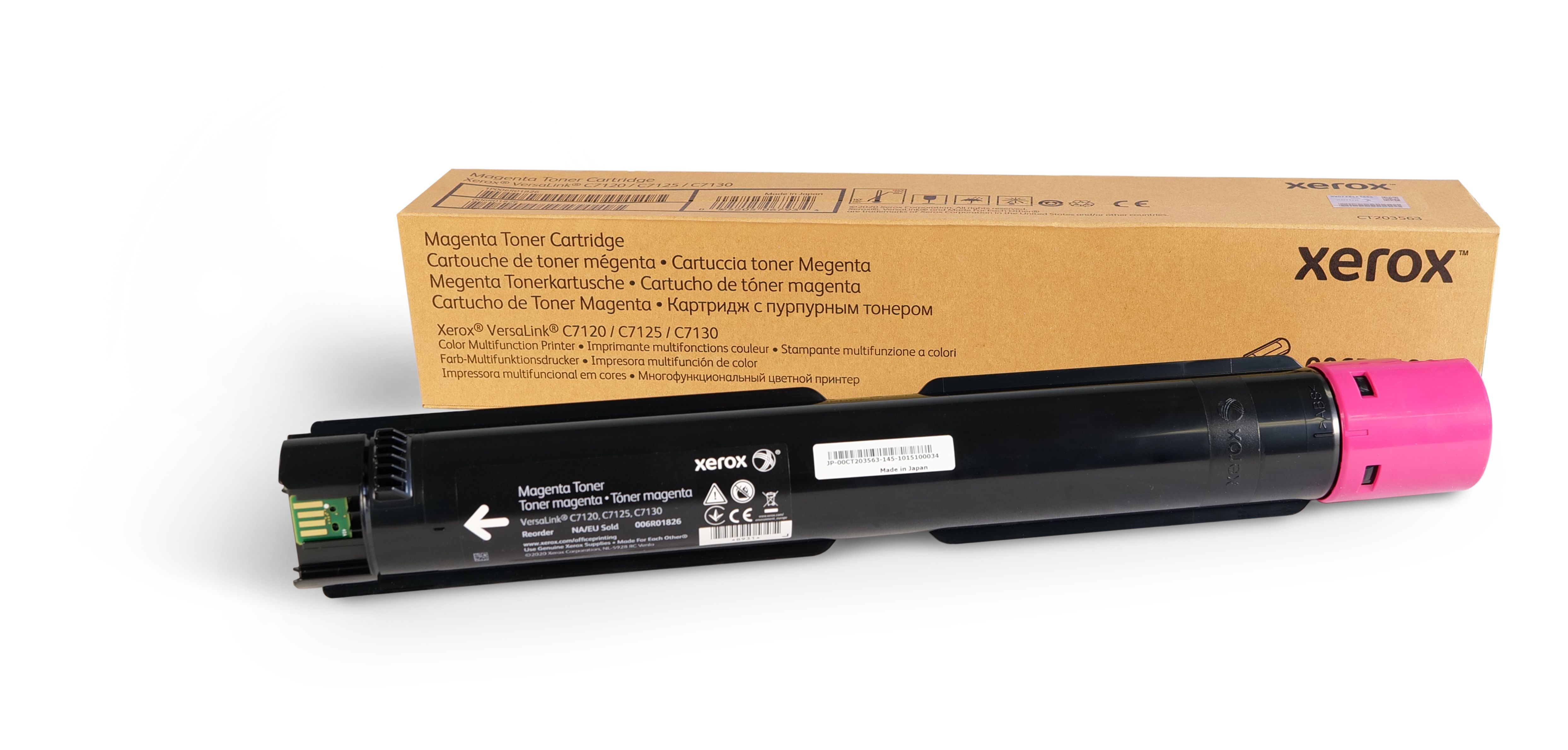 Тонер касета за Xerox VersaLink C7100 Series - Toner - 006R01826 - Magenta - PN 006R01826