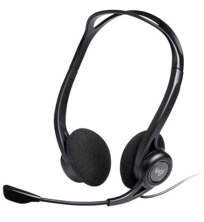 СЛУШАЛКИ LOGITECH PC960 - USB - Black - PN 981-000100