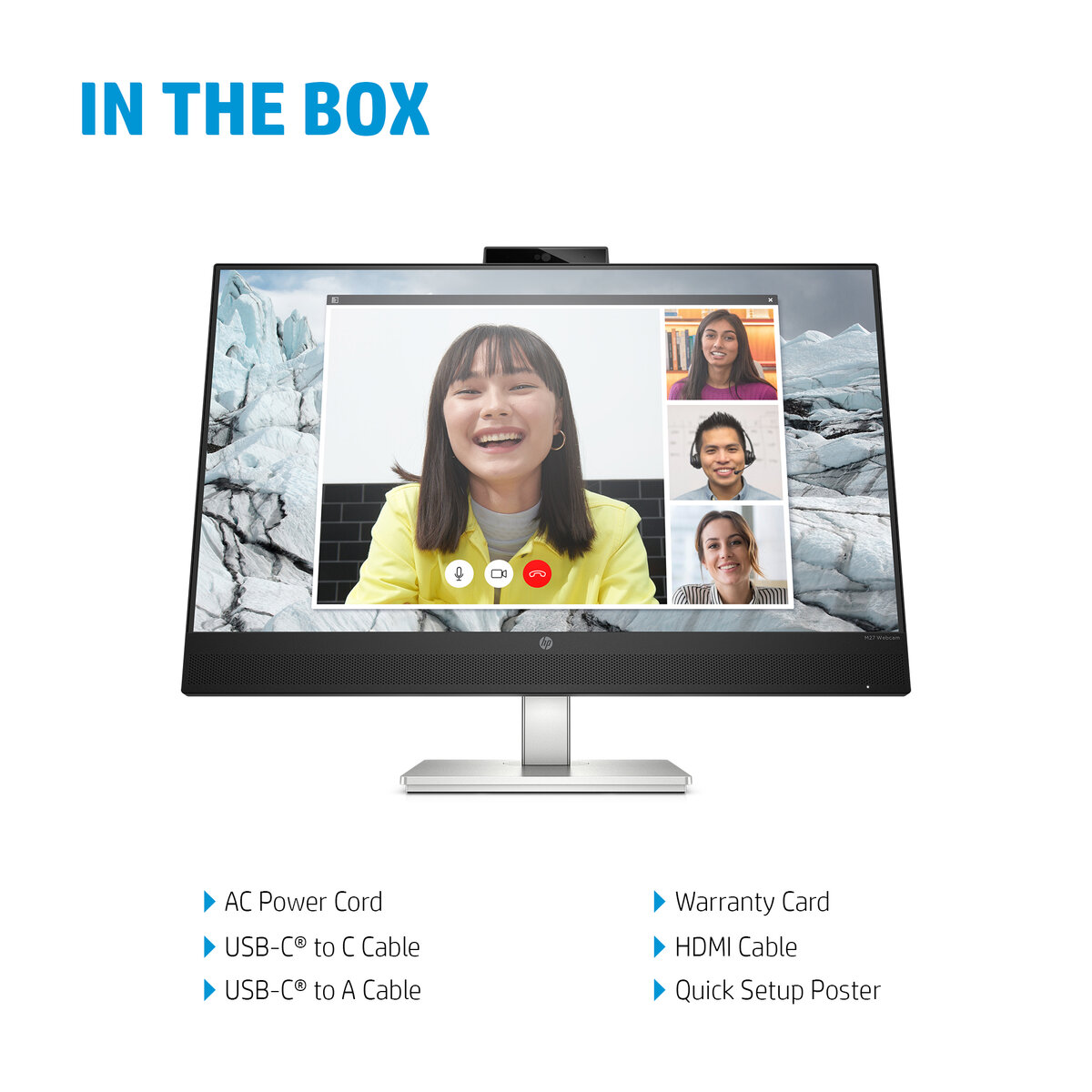 Монитор HP Monitor 40Z29AA / 40Z29AA#ABB Silver (27 ") - PN 40Z29AA#ABB