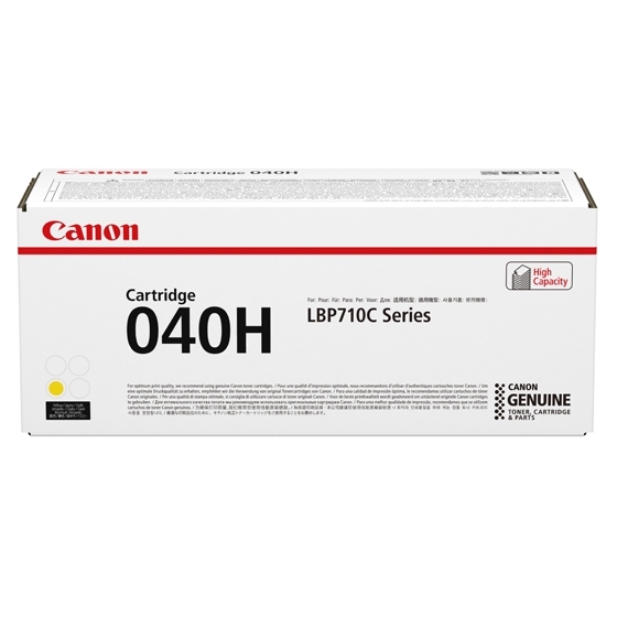 Тонер касета за Canon i-SENSYS LBP-710 Series - Toner - HIGH CAPACITY - /040H/ / 0455C001 - Yellow - XL - PN 0455C001