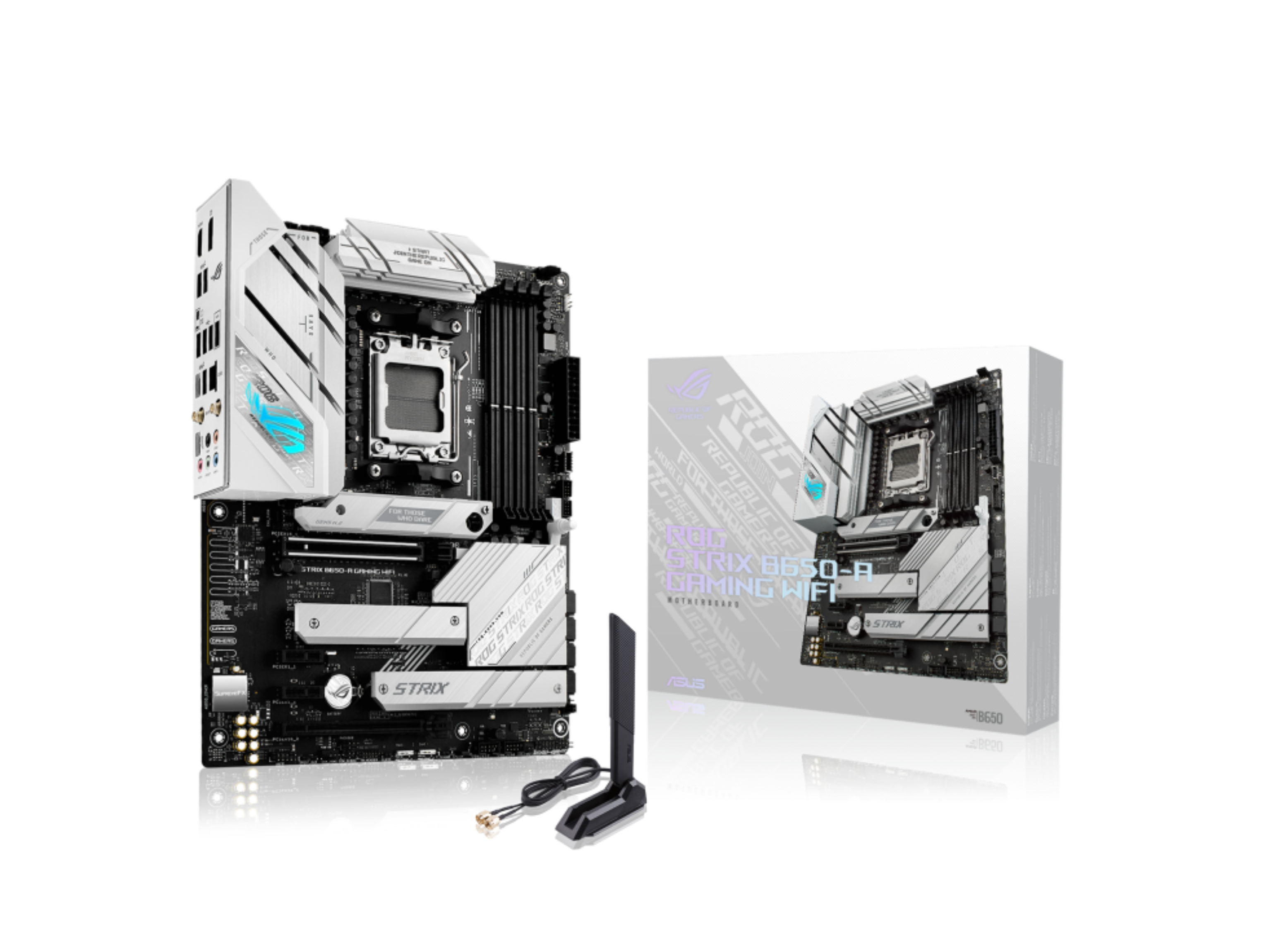 Дънна платка Asus Motherboard ROG STRIX B650-A GAMING WIFI / 90MB1BP0-M0EAY0 - Black - PN 90MB1BP0-M0EAY0