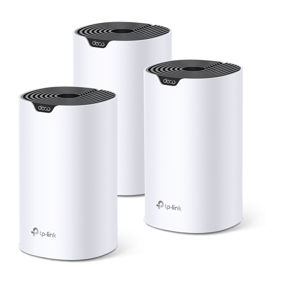 Безжична Wi-Fi система TP-LINK Mesh-WLAN-System S4 / DECO S4(3-Pack) - White - 3-Pack - PN DECO S4(3-Pack)