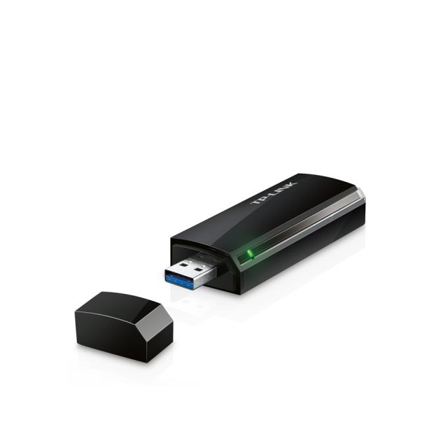 БЕЗЖИЧЕН АДАПТЕР TP-LINK ARCHER T4U - Black - PN TPLACT4U