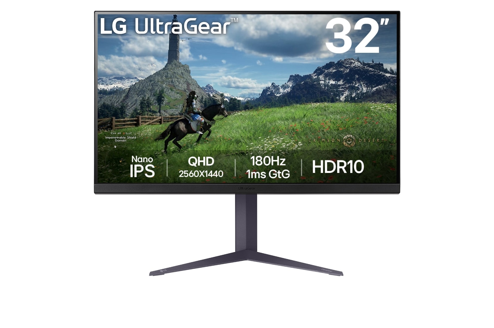 Гейминг монитор LG Monitor 32GS85Q-B / 32GS85Q-B.AEU Black - PN 32GS85Q-B.AEU