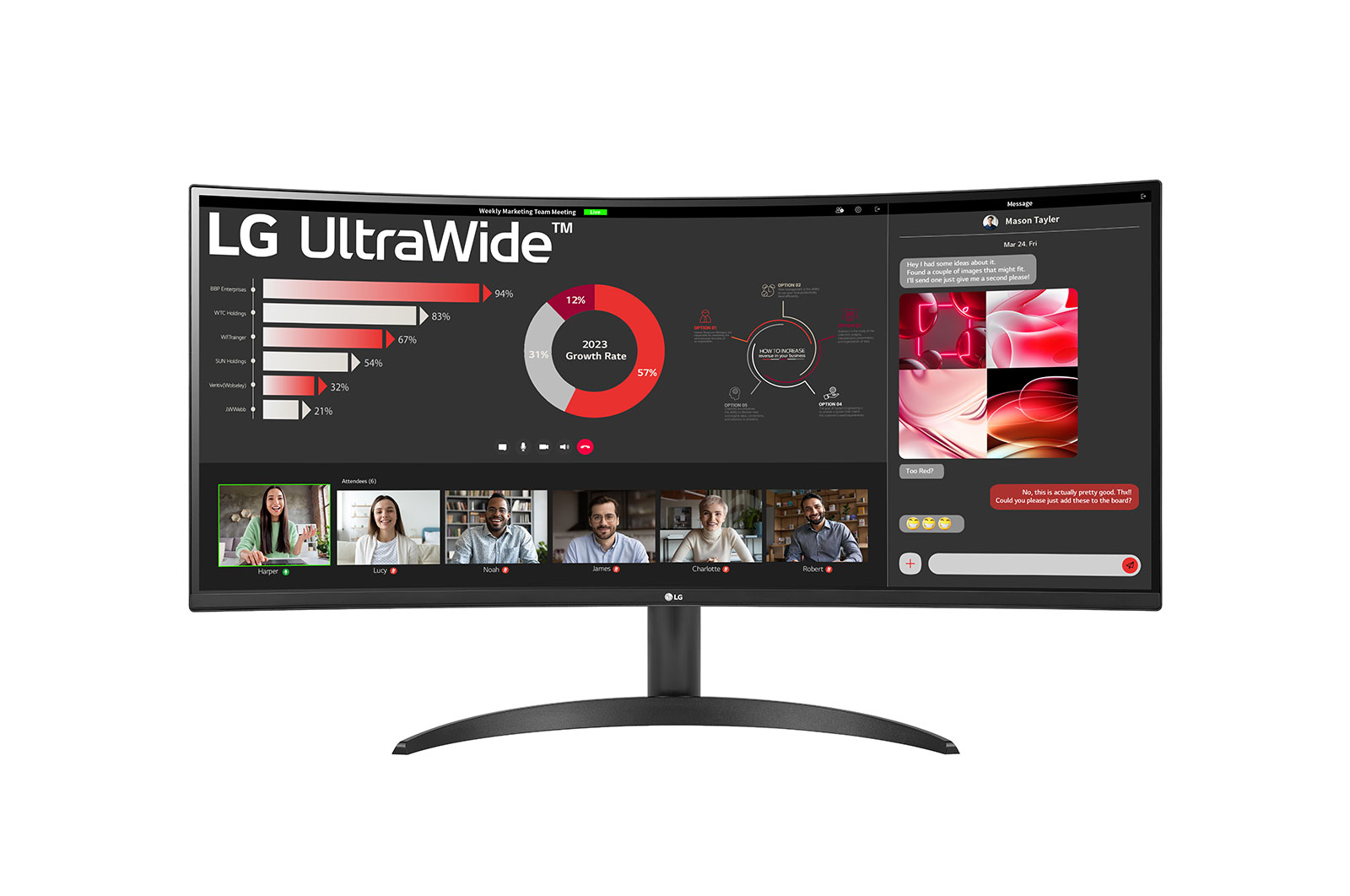 Монитор LG Monitor 34WR50QK-B / 34WR50QK-B.AEU Black - PN 34WR50QK-B.AEU