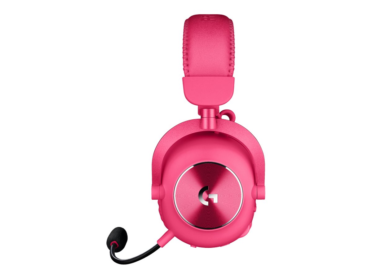 Гейминг слушалки Logitech Headset Pro X 2 Lightspeed / 981-001275 Magenta - PN 981-001275