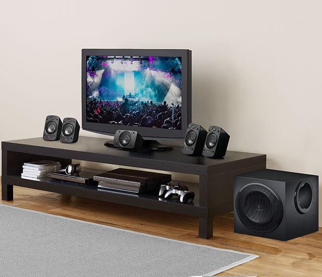 Система високоговорители Logitech Loudspeakers Z906 / 980-000468 - Black - PN 980-000468