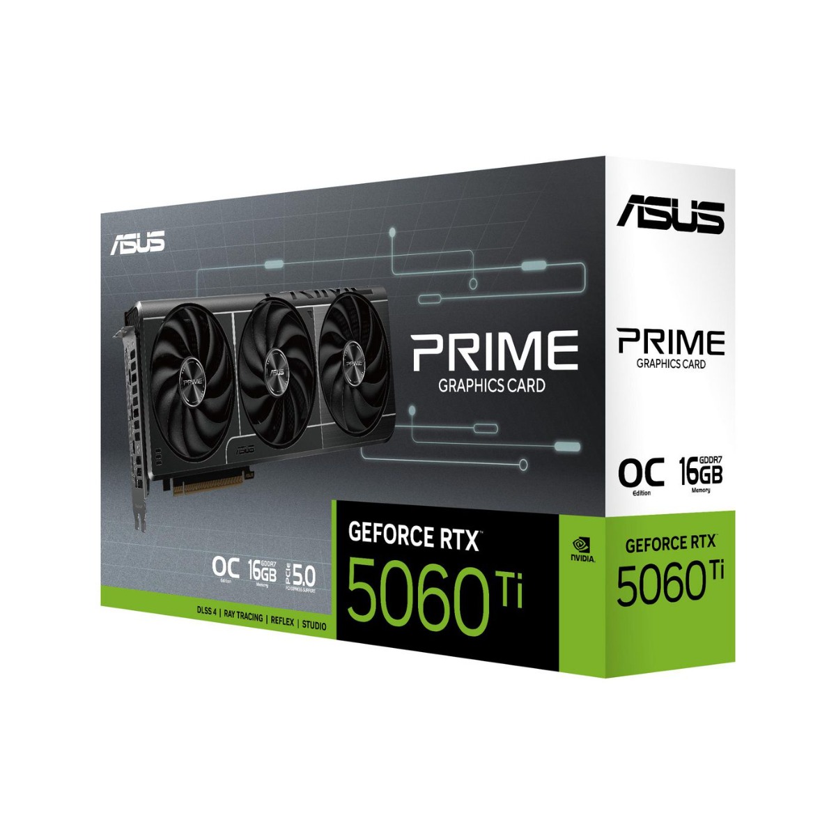Видеокарта ASUS Graphics card PRIME RTX5060TI O16G - PN 90YV0MH2-M0NA00