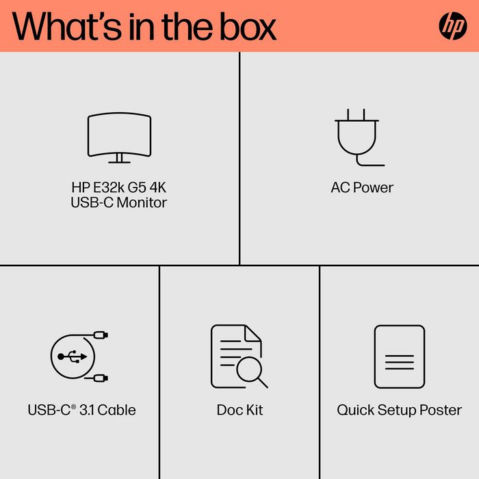 Монитор 31,5" HP Monitor 6N4D6AA / 6N4D6AA#ABB Silver/Black - PN 6N4D6AA#ABB