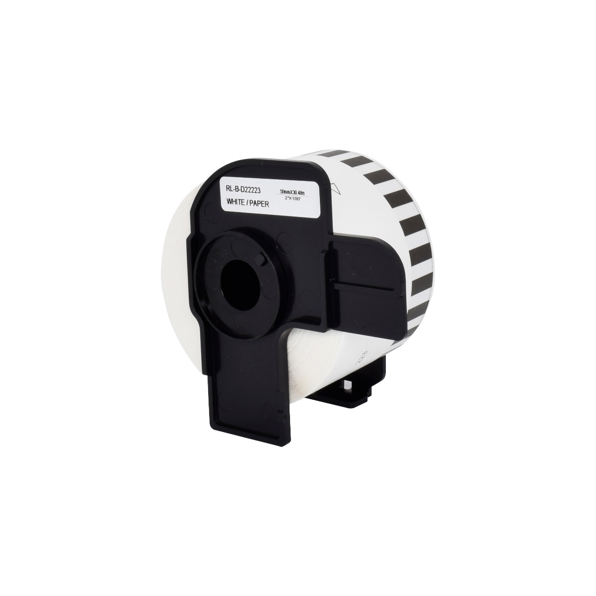 ЛЕНТА ЗА ЕТИКЕТНИ ПРИНТЕРИ BROTHER ТИП QL - CONTINUOS PAPER TAPE - 50 mm x 30,48 mm - DK22223 (DK-22223) - PN RL-BR-DK22223 - G&G