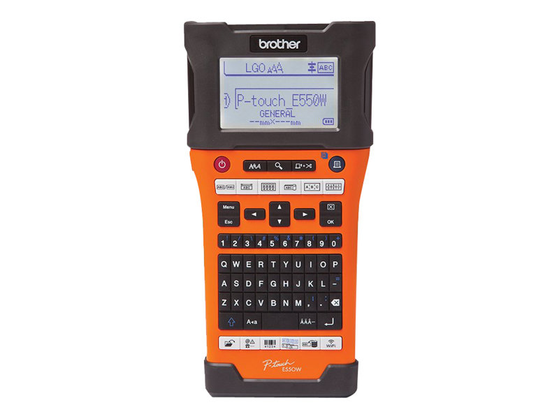 ЕТИКЕТЕН ПРИНТЕР BROTHER P-Touch PTE550WVP (PT-E550WVP) - PN PTE550WVPVT1 (PT-E550WVPVT1)