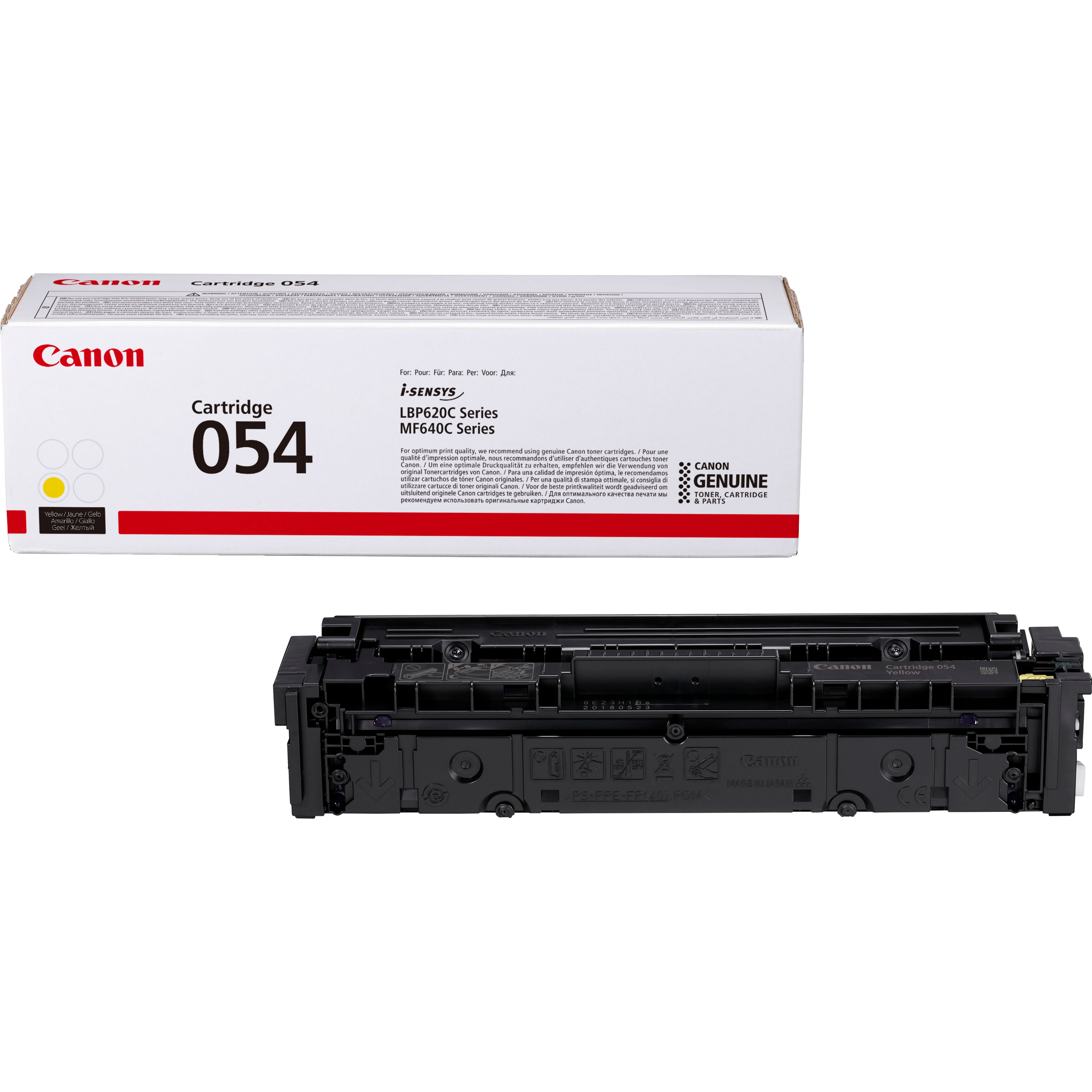 Тонер касета за Canon i-SENSYS MF640/LBP620 Series - Toner - /54/ / 3021C002 - Yellow - PN 3021C002