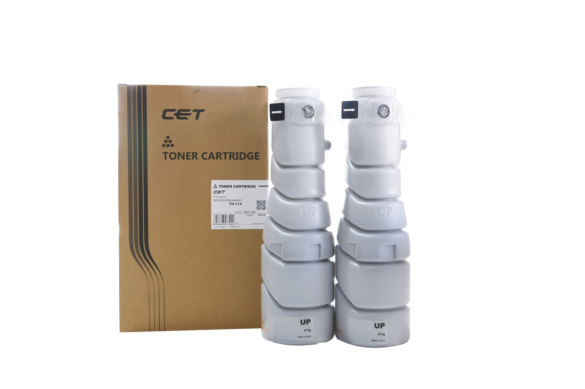 КАСЕТА ЗА KONICA MINOLTA BIZHUB 162/162F/163/163F/180/181/210/Di 152/152F/183/183F/1611 - Black - TN114 (TN-114) - 8937708 - PN CET6702