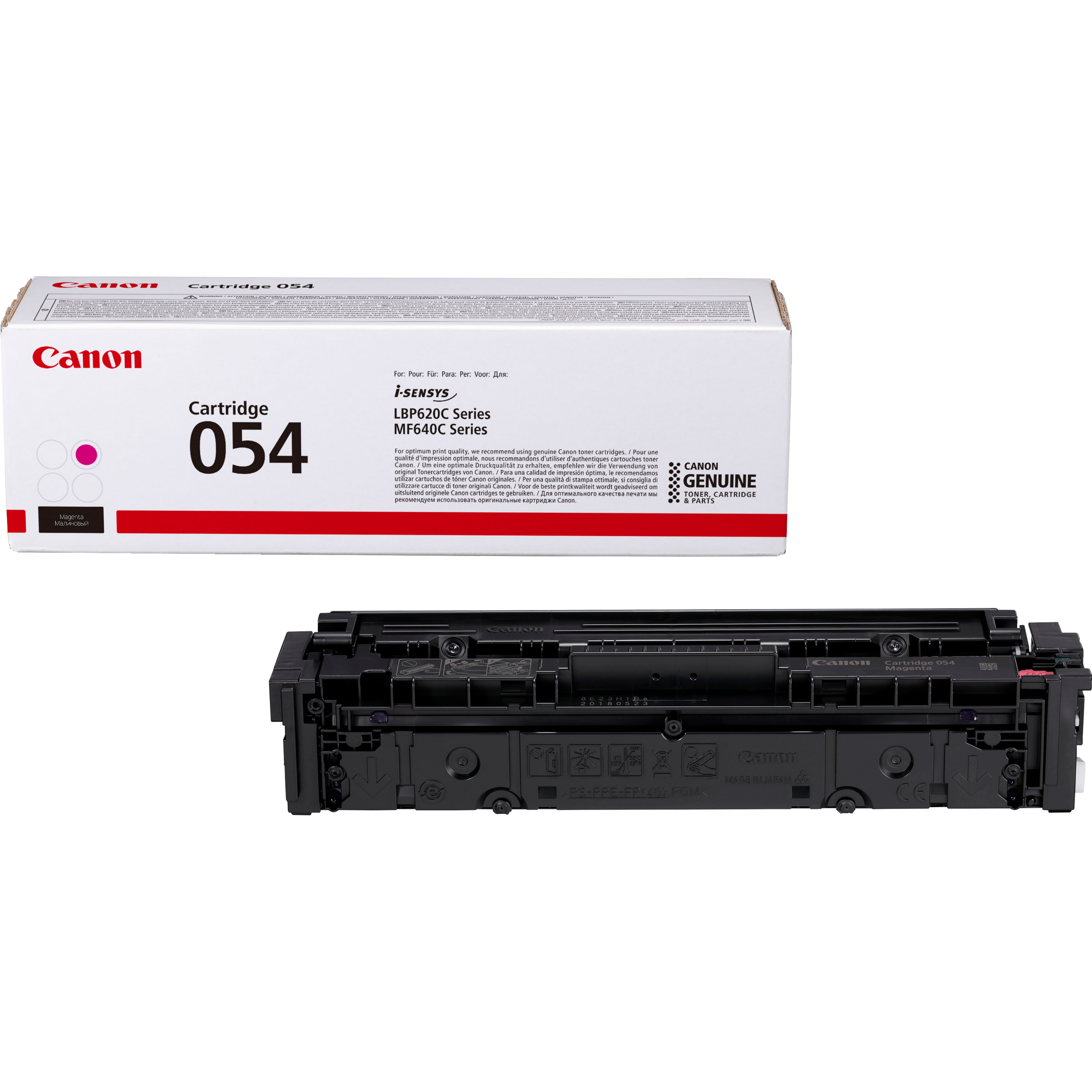 Тонер касета за Canon i-SENSYS MF640/LBP620 Series - Toner - /54/ / 3022C002 - Magenta - PN 3022C002