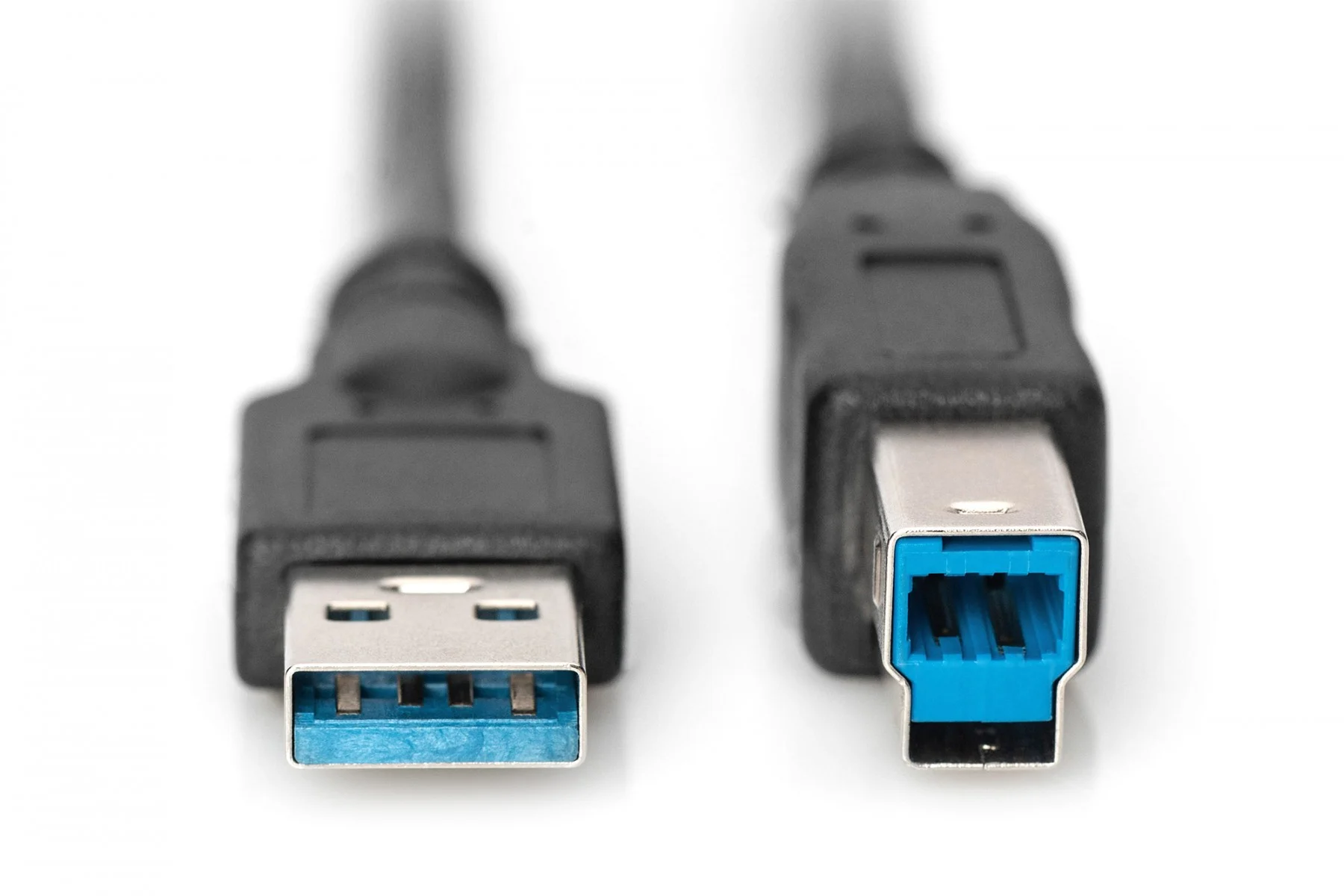 КАБЕЛ USB DIGITUS - USB-A to USB-B - 1,8 m - Black - PN DB-300115-018-S