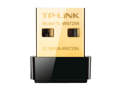 АДАПТЕР TP-LINK USB WLAN - USB WLAN Antenna WN725N / TL-WN725N - Black - PN WN725N