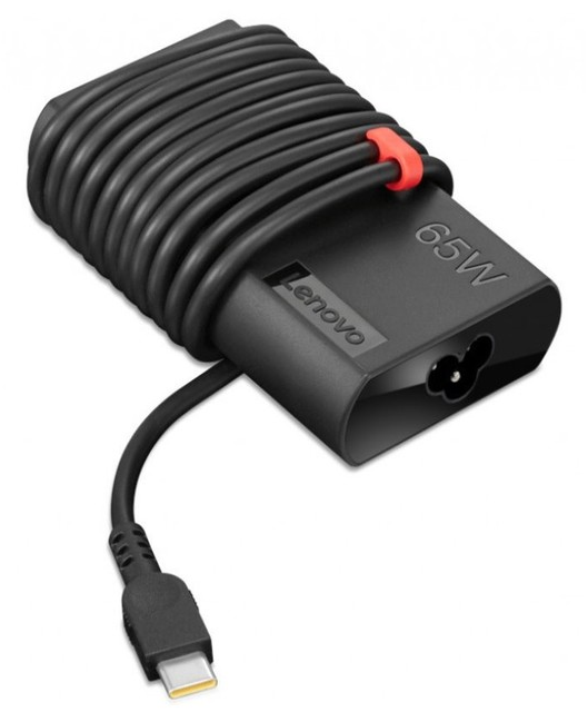 Захранване Lenovo Power supply unit / charger ThinkPad Slim USB-C 65W / 4X20V24678 Black - PN 4X20V24678