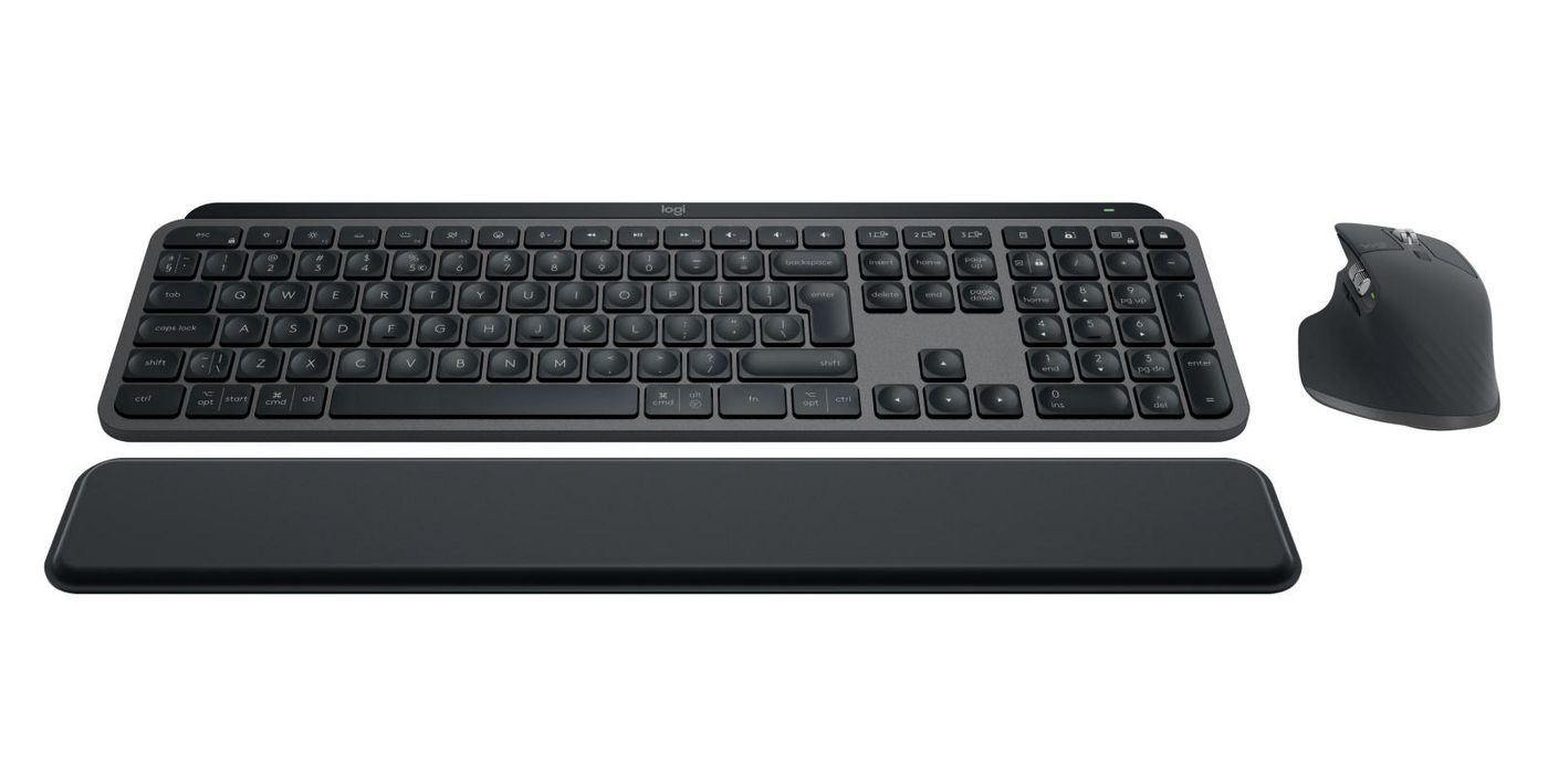 КОМПЛЕКТ МИШКА + КЛАВИАТУРА LOGITECH MX FOR BUSINESS US Wireless без БДС кирилизация (without BDS Cyrillic) - Graphite - PN 920-010933