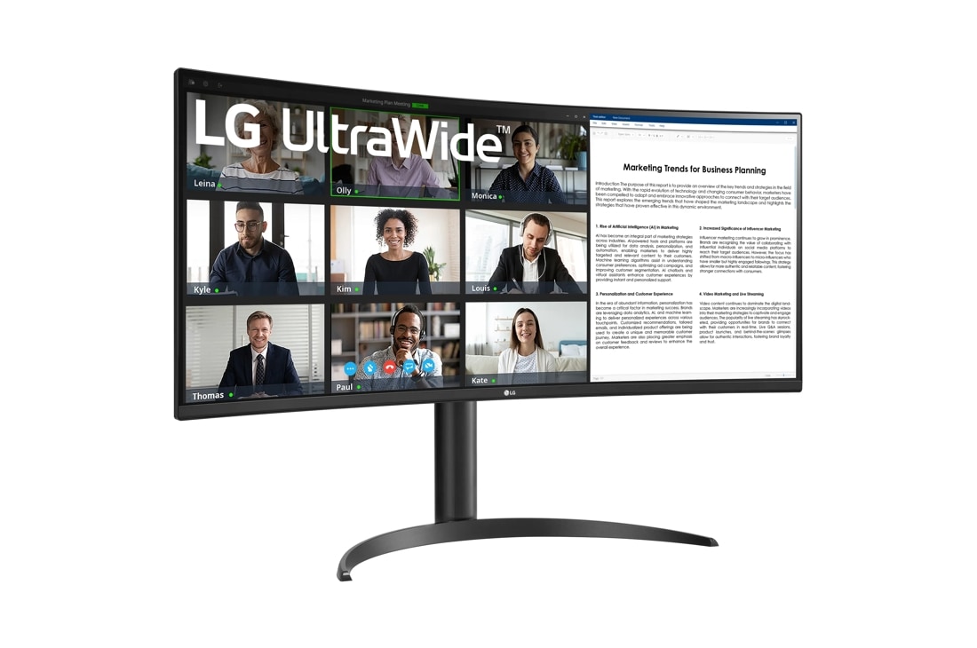 Монитор LG Monitor 34WR55QK-B / 34WR55QK-B Black - PN 34WR55QK-B