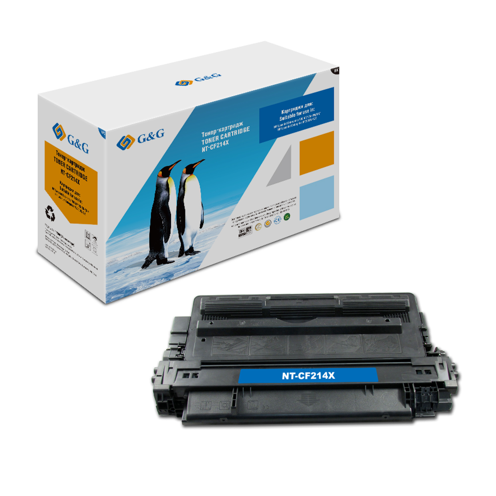 КАСЕТА ЗА HP LaserJet Enterprise 700 Printer M712n/M712dn/M712xh - HIGH CAPACITY - /14X/ - Black - CF214X - PN NT-CH214XC - G&G