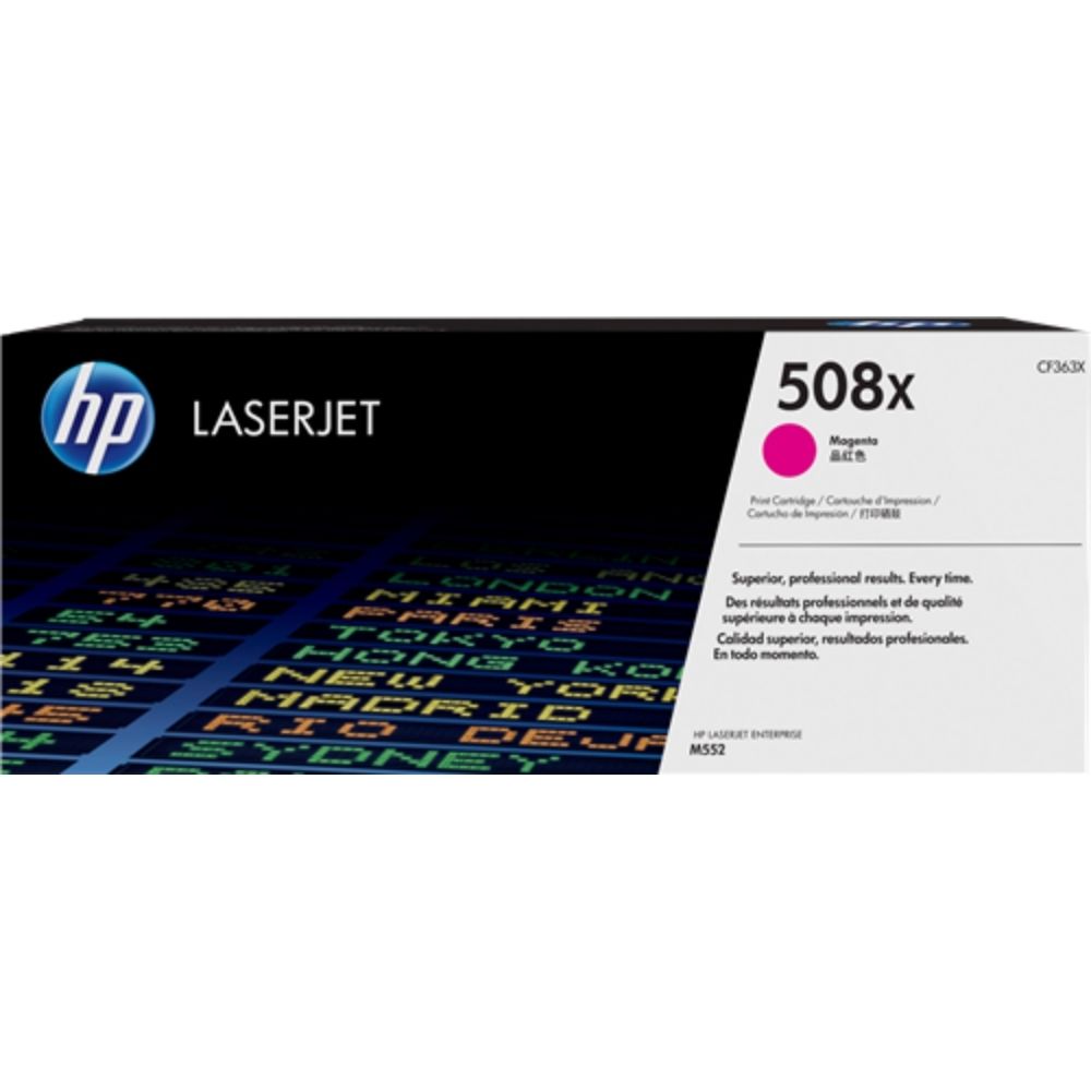 КАСЕТА ЗА HP Color LaserJet Enterprise M553 series - Magenta - /508X/ - PN CF363X 