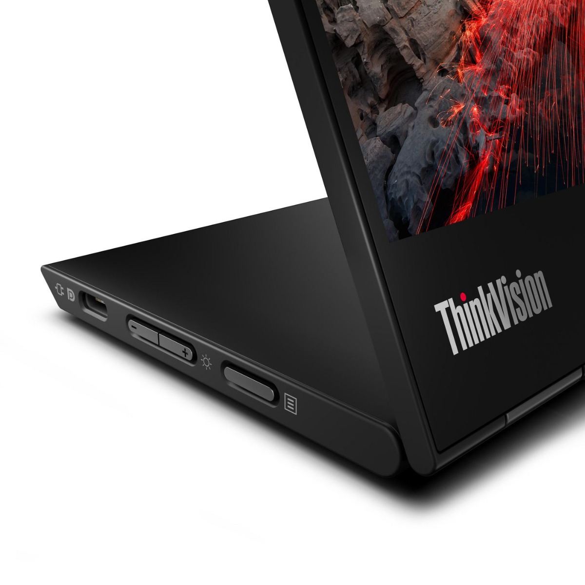 Преносим монитор Lenovo 14" Monitor ThinkVision M14t Gen 2 / 63FDUAT6WL Black - PN 63FDUAT6WL