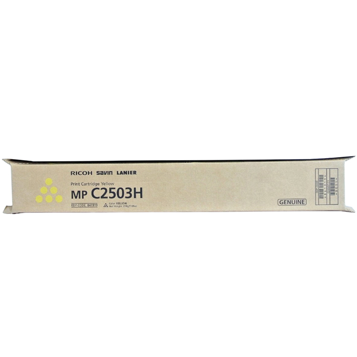 TОНЕР КАСЕТА ЗА RICOH AFICIO MP C2003/C2503 - TYPE MPC2503 - Yellow - HIGH CAPACITY - PN 841926