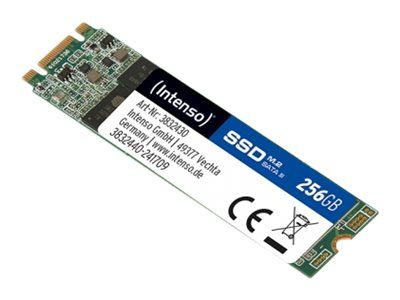 ВЪТРЕШЕН ТВЪРД ДИСК Intenso SSD TOP - 256 GB - M.2 2280 - SATA 6Gb/s - PN 3832440