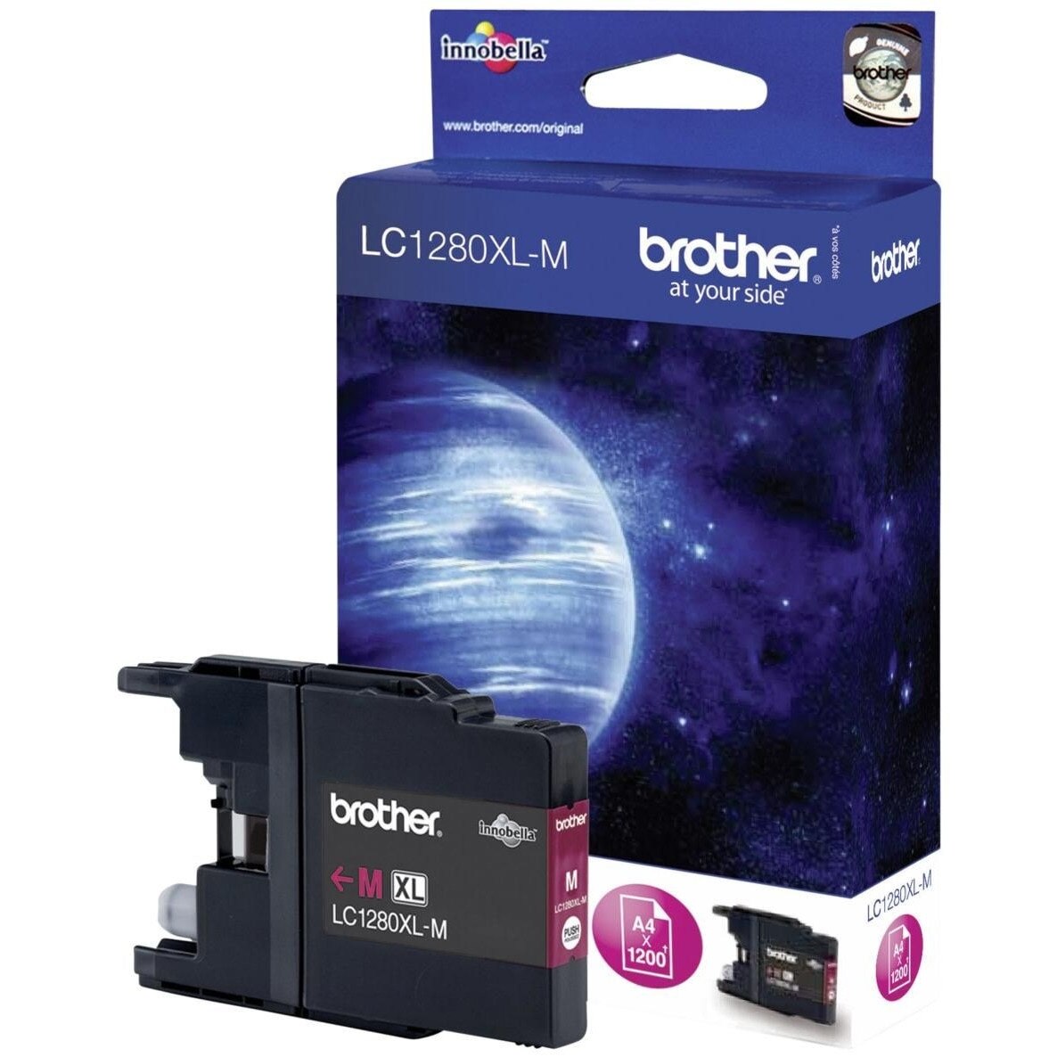 ГЛАВА ЗА BROTHER MFC J6510/J6910 - HIGH CAPACITY - Magenta - PN LC1280XLM (LC-1280XLM)