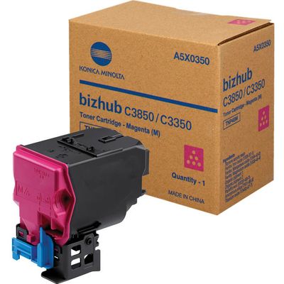 Тонер касета за Konica Minolta bizhub C3350/C3850/C3850FS - Toner - TNP48M (TNP-48M) / A5X0350 - Magenta - PN A5X0350