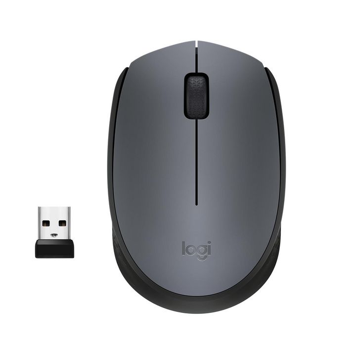 МИШКА LOGITECH M170 - Wireless / Безжична - Black - PN 910-004642