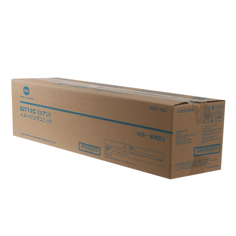 Барабанна касета за Konica Minolta bizhub Pro C750/C650 Series - DRUM UNIT - IU711C (IU-711C) / A2X20KD - Cyan - PN A2X20KD