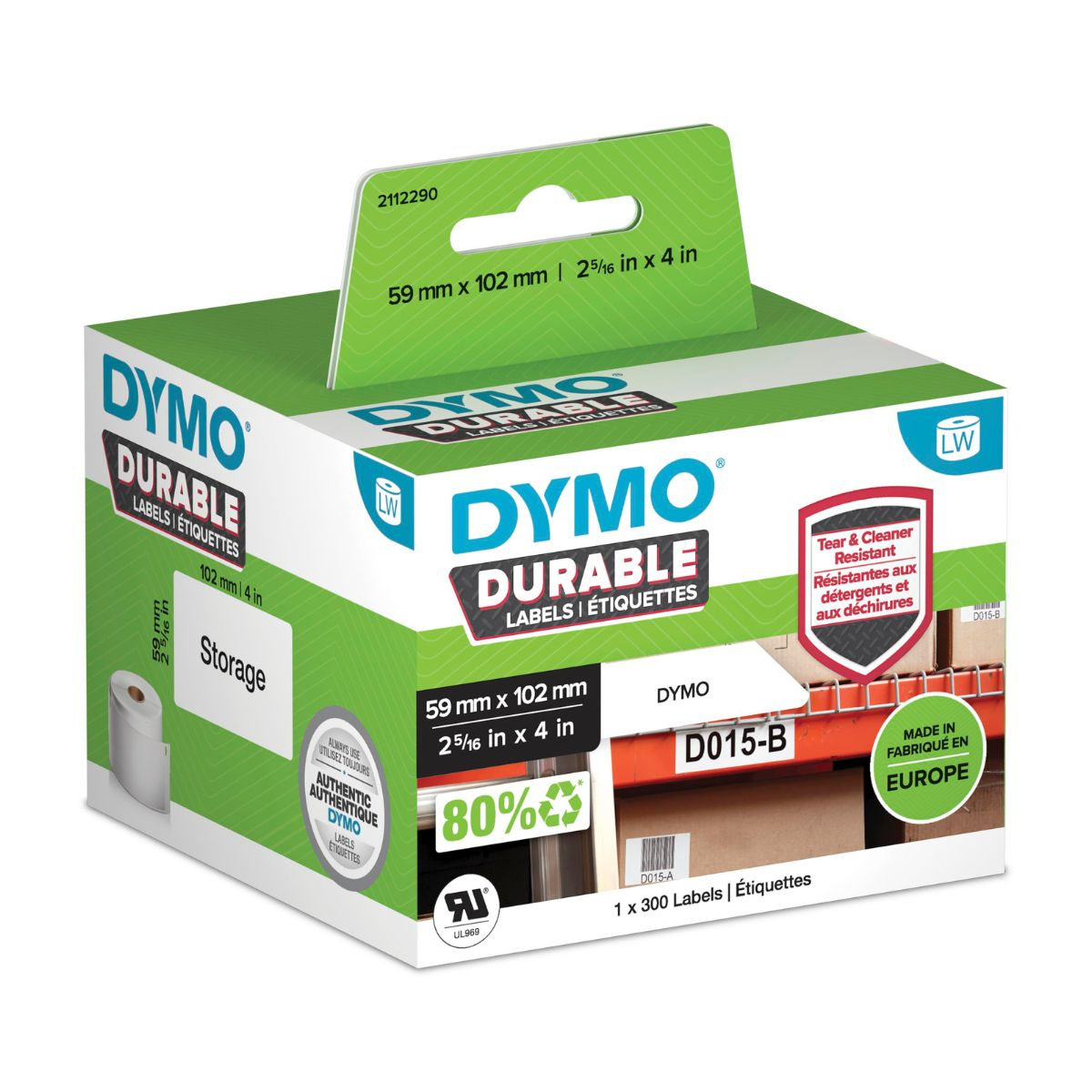 Етикети за етикетни принтери Dymo Label 2112290 - White - PN 2112290