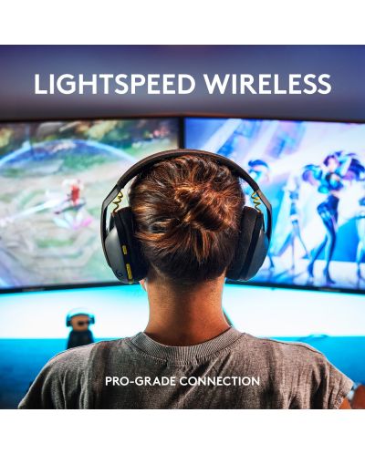 ГЕЙМЪРСКИ СЛУШАЛКИ LOGITECH G435 - Lightspeed - Wireless - Black - PN 981-001050